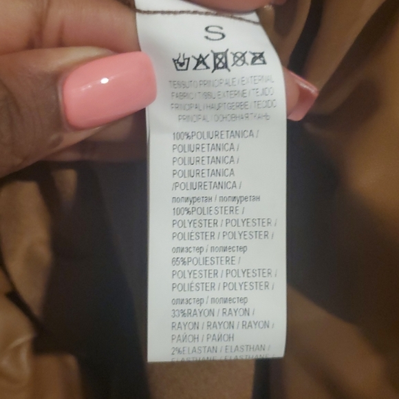 Maska Leather Dress - Picture 4 of 4